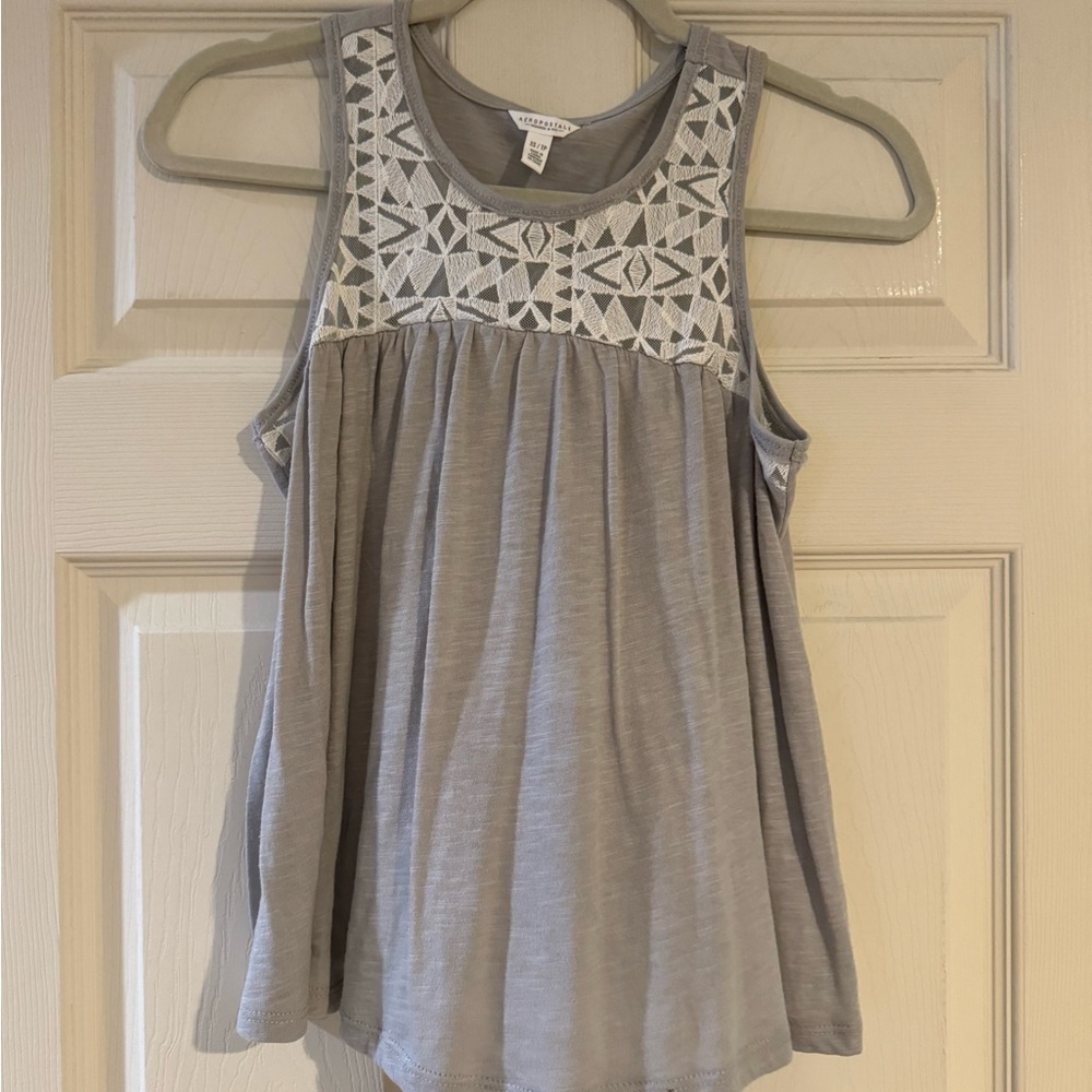 Aeropostale casual tan top size xs